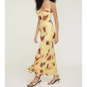 Dynamite Sweetheart Mesh Maxi Dress